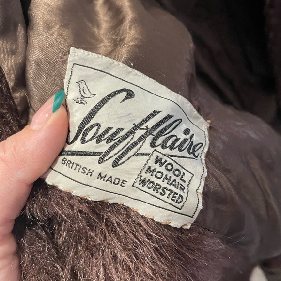 Vintage Mohair Wool Jacket - Picture 3 of 3